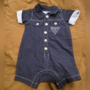 Guess Baby Denim Romper